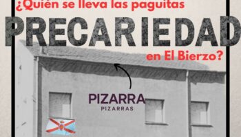 “¿Quién recibe realmente las paguitas en el Bierzo?”, la nueva campaña de información y concienciación del PCE en El Bierzo