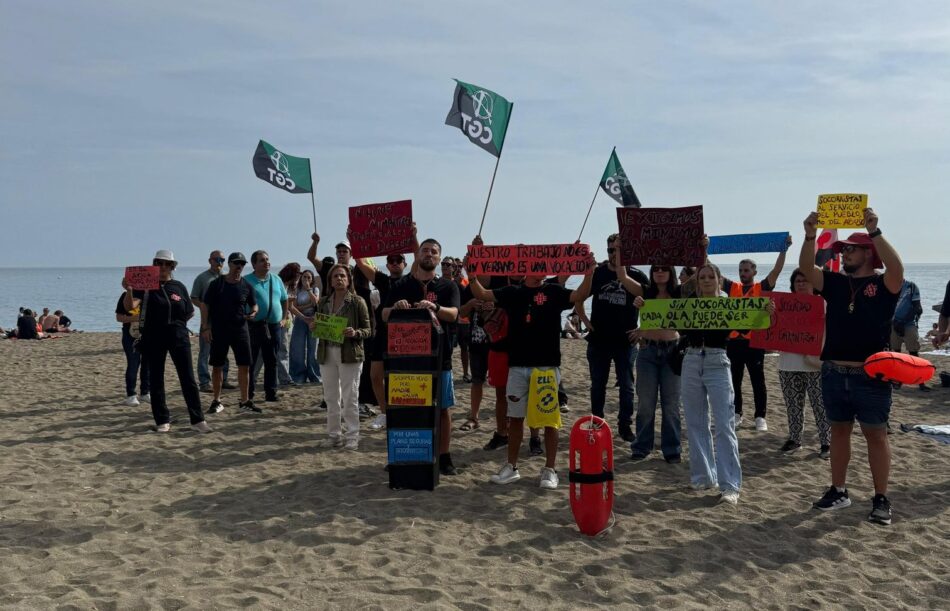 El ayuntamiento de Málaga, vuelve a despreciar reunirse con los socorristas de playa en el SERCLA