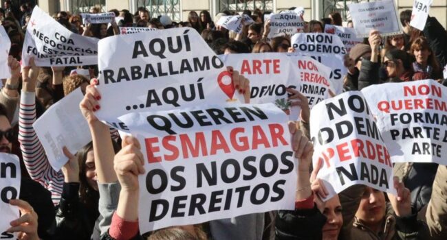 Convocado novo día de folga no gran comercio téxtil da provincia da Coruña por un marco galego que blinde os convenios provinciais fronte ao estatal