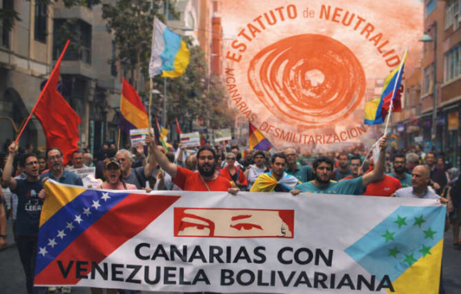 Organizaciones y colectivos de Canarias condenan la amenaza de guerra contra Venezuela