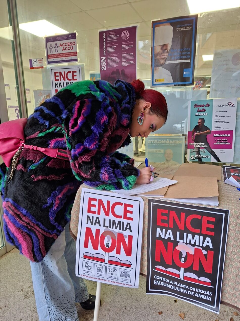 A plataforma contra a macroplanta en Xunqueira ten abertos 31 puntos de recollida de alegacións ao proxecto