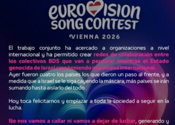 Crónica de la lucha por un Eurovisión sin estados genocidas