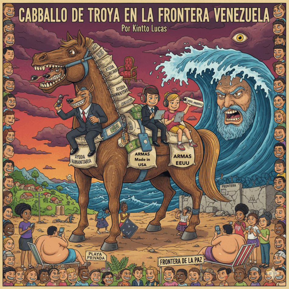 Caballo de Troya en la Frontera de Venezuela