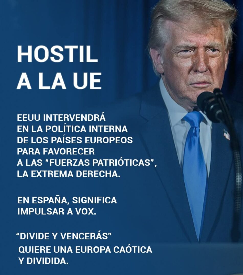 Estados Unidos, europeos sumisos