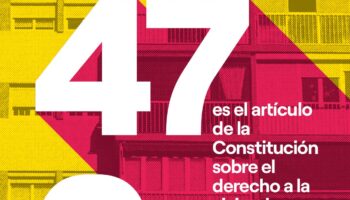 Yolanda Díaz denuncia que el derecho a la vivienda «ha sido vaciado» y reclama prohibir la especulación
