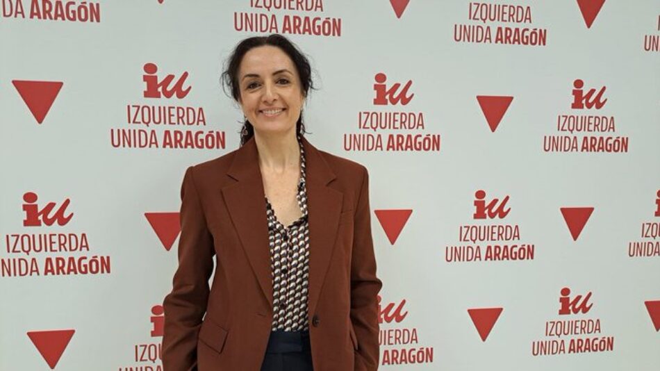Marta Abengochea encabezará la candidatura de Izquierda Unida-Movimiento Sumar en Aragón para frenar el avance reaccionario