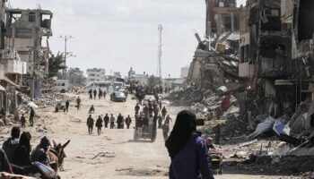 Media Luna Roja palestina denuncia situación de desplazados en Gaza