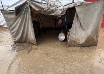 Tormenta inunda Gaza y agrava crisis humanitaria