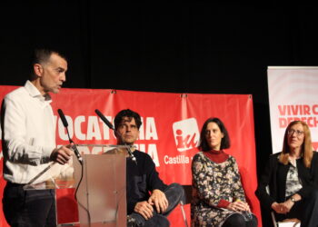 Antonio Maíllo reivindica la defensa de IU de la vivienda y el salario en la jornada ‘Vivir con derechos’ en Valladolid