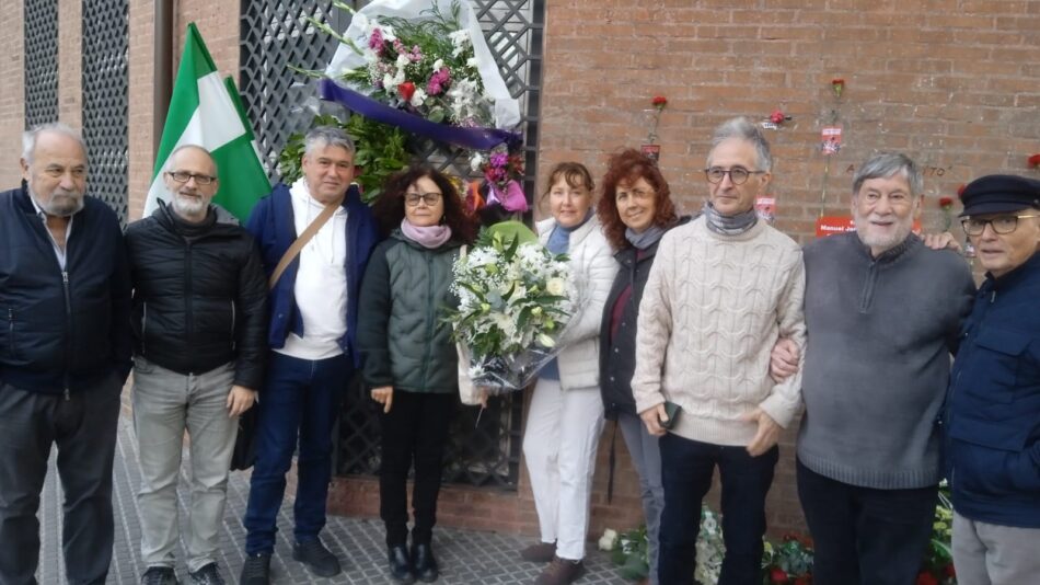 Iniciativa del Pueblo Andaluz recuerda a García Caparrós en el 4 de diciembre