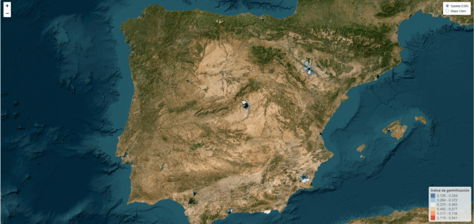 La gentrificación ya alcanza de pleno a las ciudades medianas en España