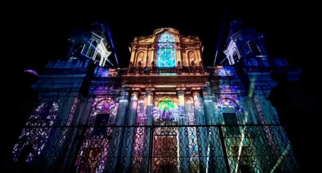 Mapping Fantástico, atractivo del Festival Navideño en Guatemala