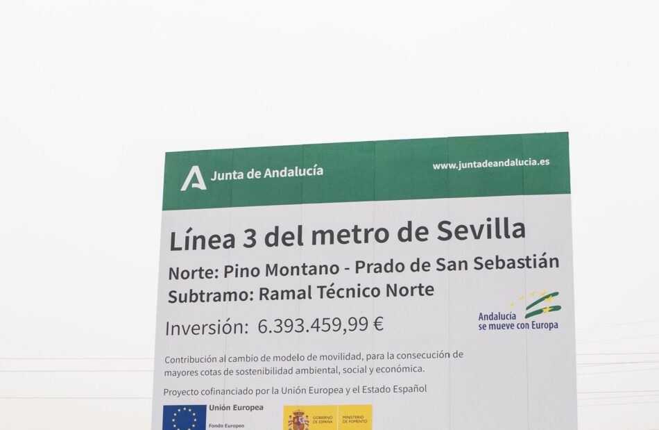 Izquierda Unida presenta alegaciones a la línea 3 de metro de Sevilla
