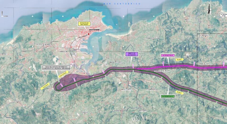 Cantabristas critica la falta de seriedad del Ministerio de Transportes en sus compromisos ferroviarios con Cantabria