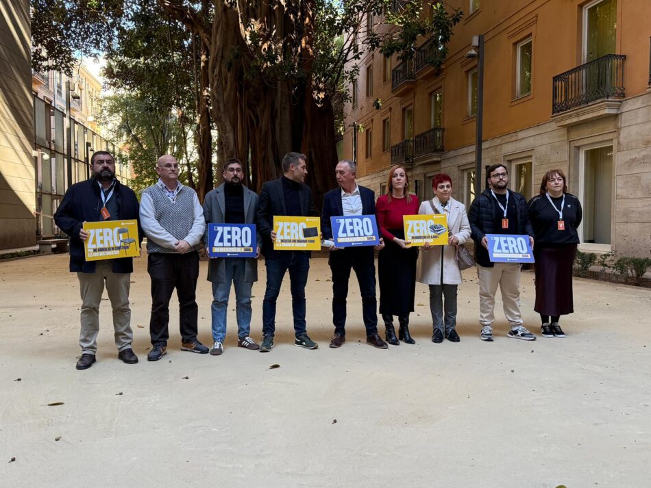 Compromís pone un cero a la gestión educativa del PP 400 días después de la DANA