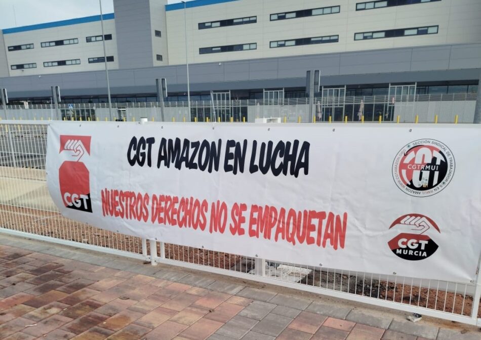 CGT denuncia ante Inspección de Trabajo la inexistencia de estudio de tiempos de trabajo y sus consecuencias en Amazon Fulfillment Spain S.L.U.
