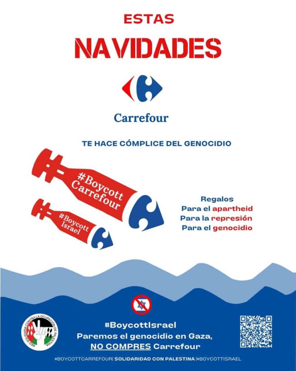 Un ano máis, consumo responsable e boicot a Israel nas compras do Nadal