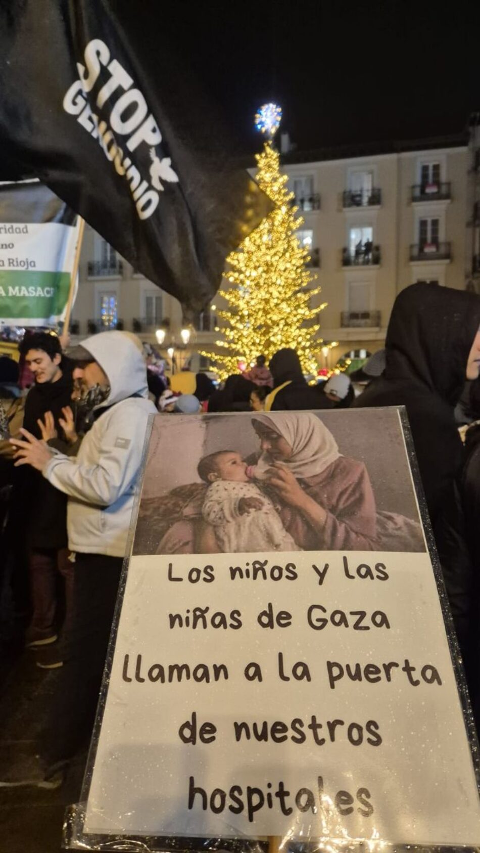 La “campaña de navidad” de Acampada por Palestina de La Rioja está centrada en la infancia palestina 