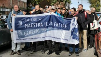 Memorialistas de Madrid animan al Gobierno a ser valiente con el «Catálogo de símbolos y elementos franquistas» y su erradicación