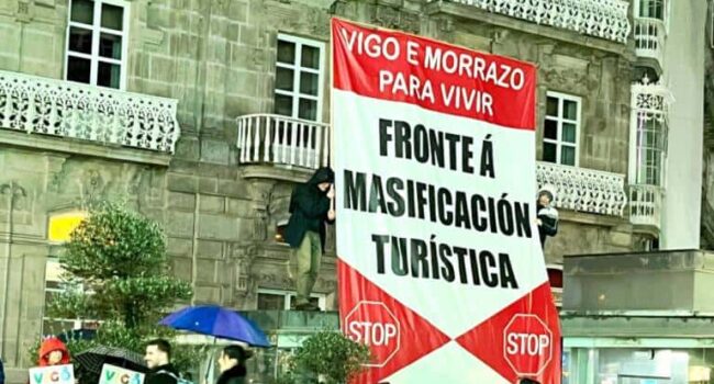 A Plataforma Fronte á Masificación Turística reclama un modelo turístico máis respectuoso ca veciñanza e unha moratoria de licencias de vivendas de uso turístico