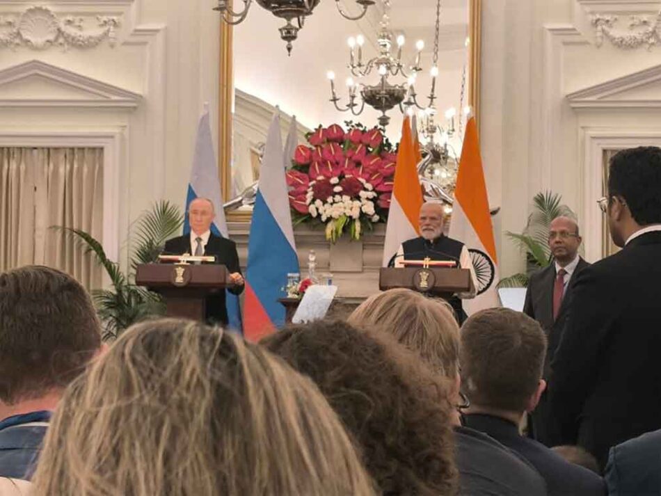 India y Rusia acuerdan un programa de desarrollo conjunto hasta 2030