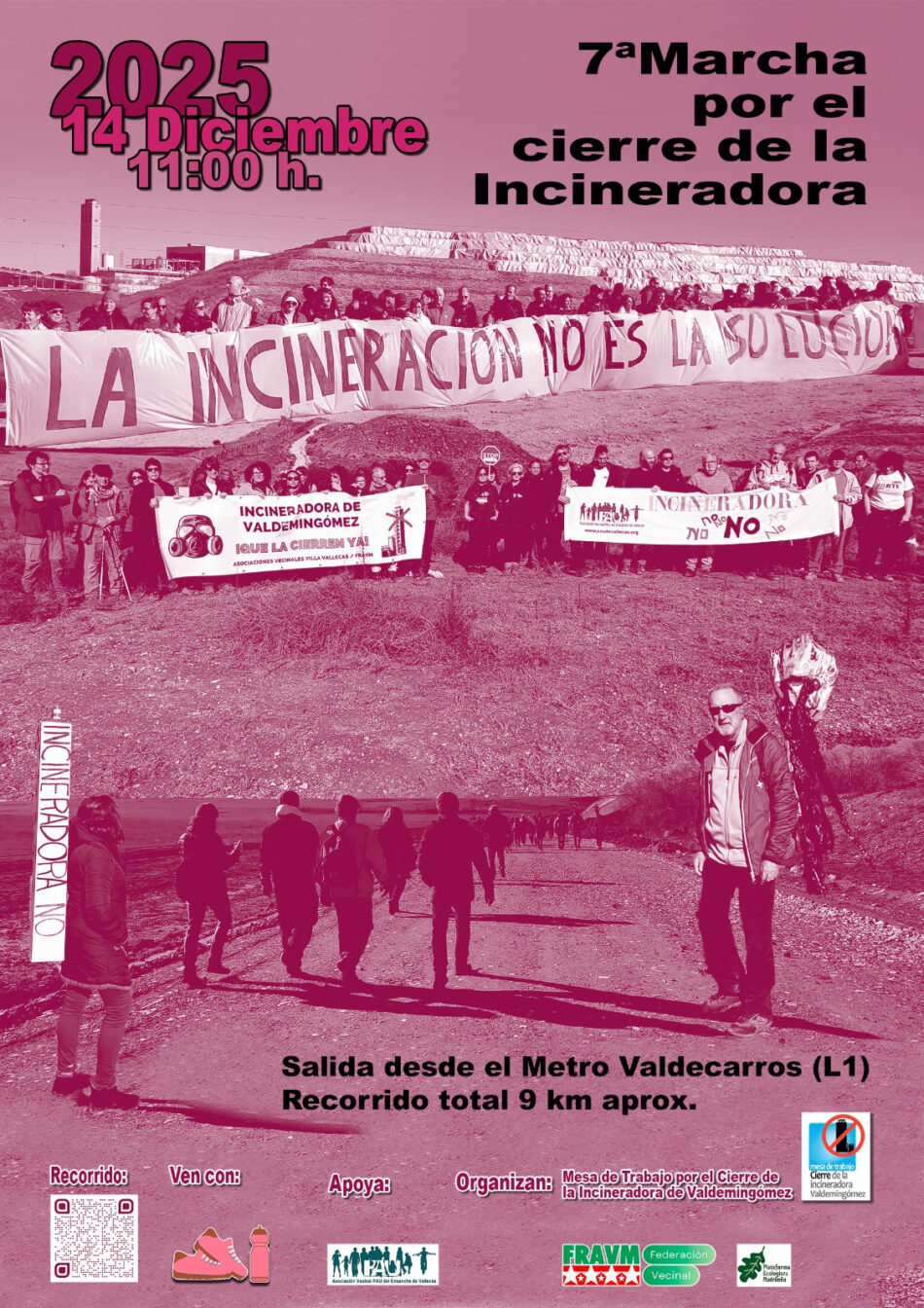 Piden la paralización de la incineradora de Valdemingómez por incumplir medidas básicas de seguridad