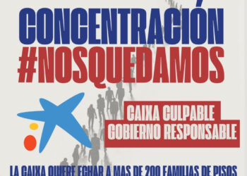 Vecinos y vecinas de Vallecas, Vicálvaro y Pinto demandan a Caixabank