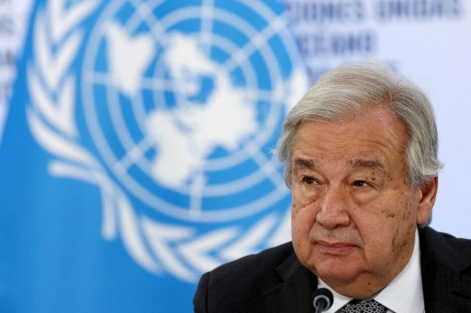 Guterres advierte a «Israel» con Corte de Justicia por ataque a UNRWA