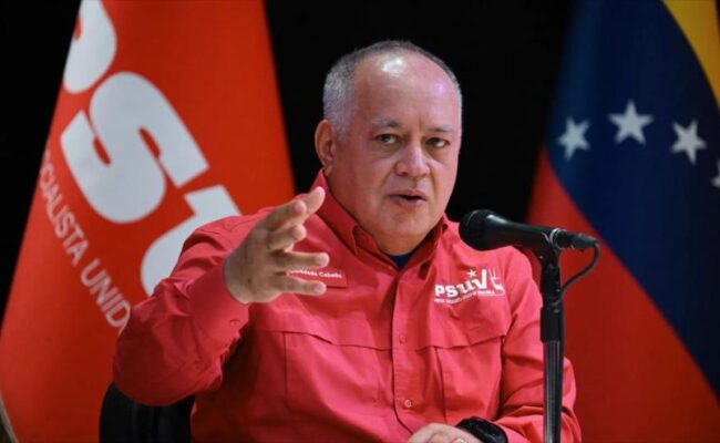 Venezuela niega supuestos diálogos secretos entre Diosdado Cabello y EEUU