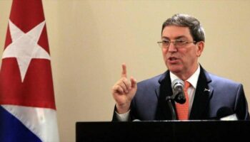 Canciller cubano objeta critica de presidente saliente de Chile, Boric, sobre la isla