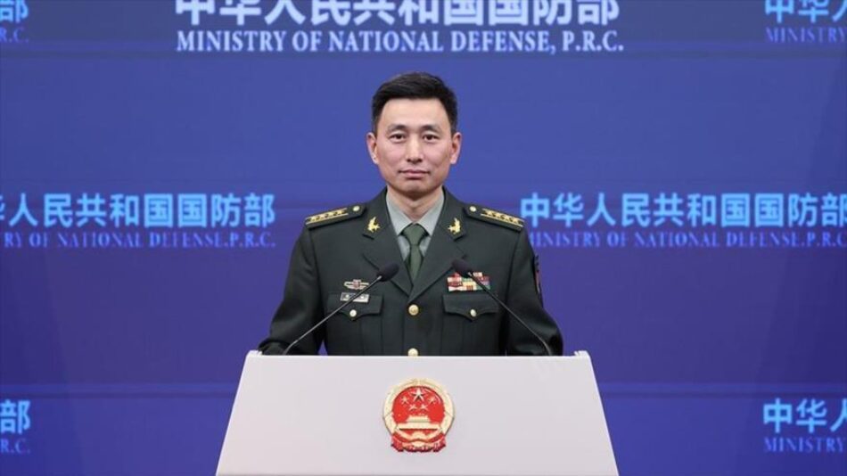 China advierte contra toda injerencia extranjera en estrecho de Taiwán