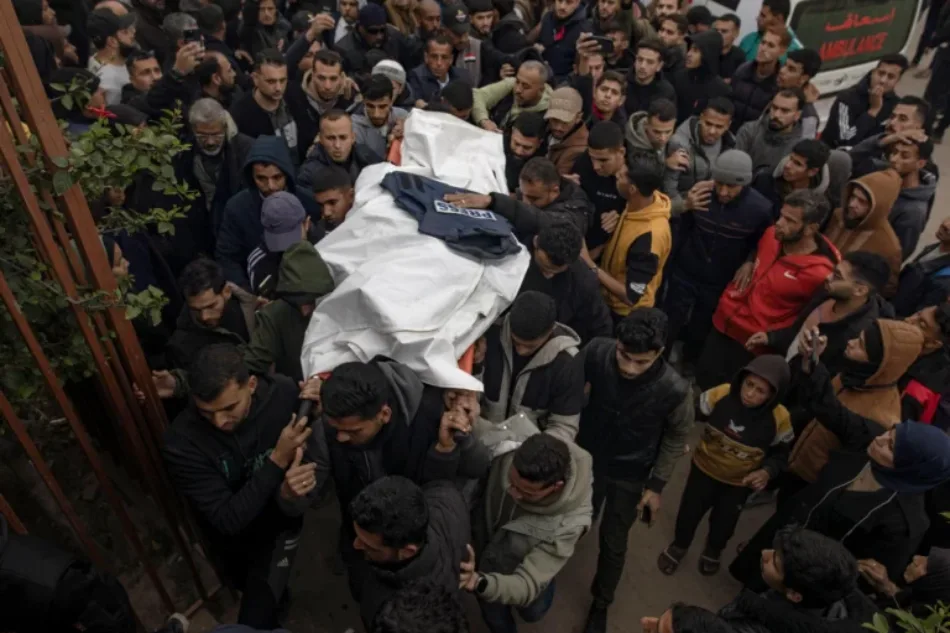 Tres periodistas y dos menores asesinados en bombardeos israelíes en Gaza