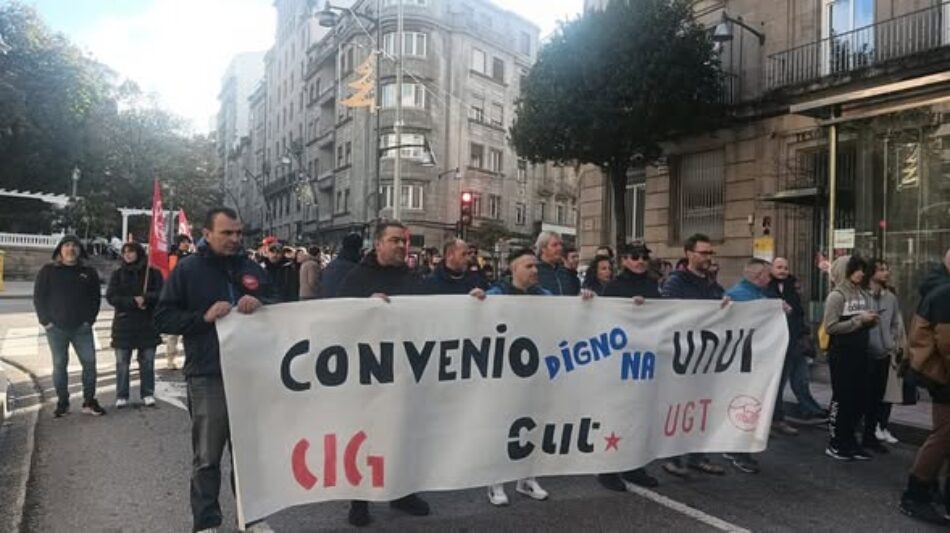 As traballadoras de UNVI mantéñense en loita