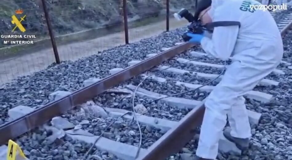 CGT expresa su preocupación ante la violación de la Norma Adif Vía (NAV) por proximidad de dos soldaduras de carril apreciada en fotos de la Guardia Civil en Adamuz