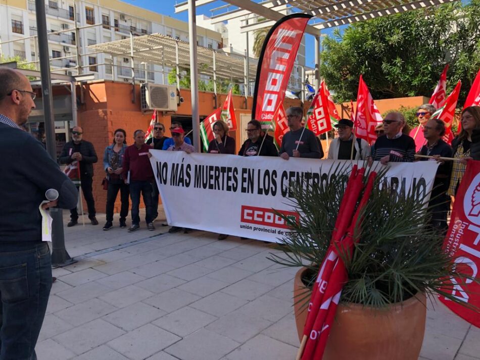 CCOO investiga el accidente laboral ocurrido en San Roque y prepara denuncia ante la Inspección de Trabajo