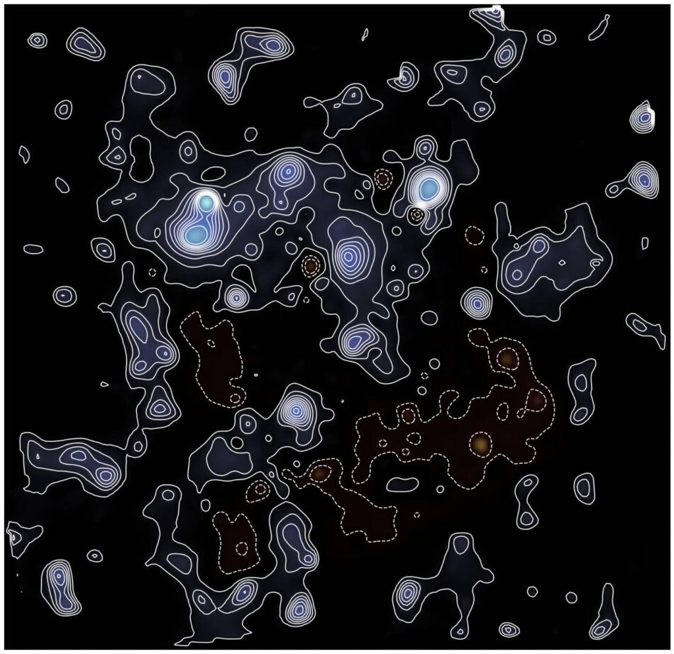Crean un mapa de la materia oscura del universo con una resolución inédita