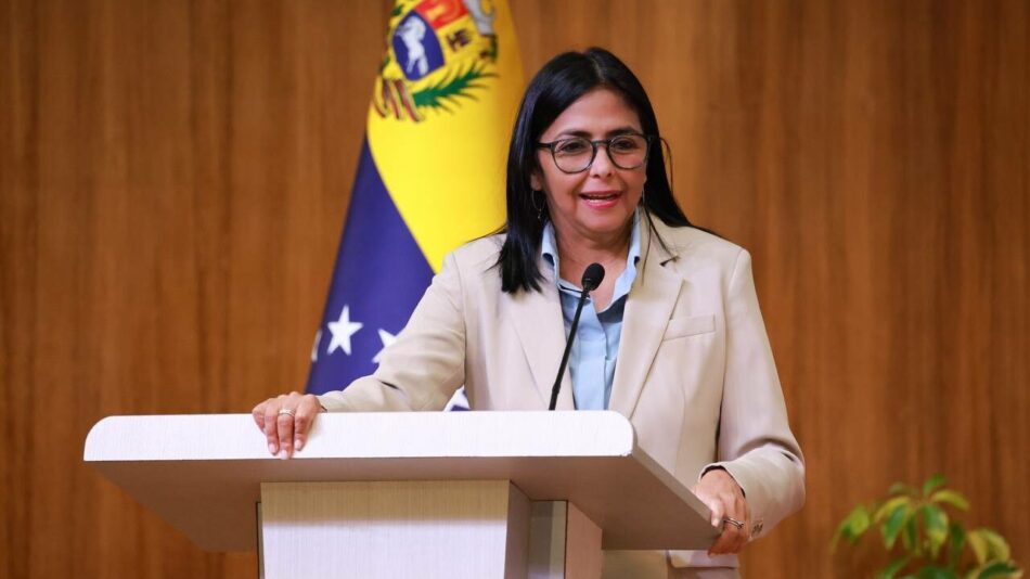 Cincuenta respuestas antiimperialistas de Delcy Rodríguez a Donald Trump