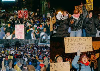 Las protestas contra el ICE se extienden por cientos de ciudades de Estados Unidos