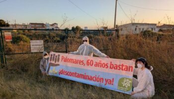 60 años de inacción en Palomares y alerta del riesgo de urbanizar suelos contaminados