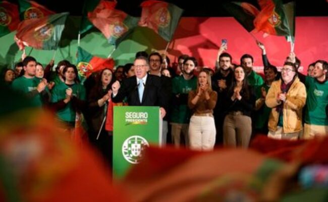 António José Seguro (Partido Socialista) y André Ventura (Chega) disputarán la presidencia de Portugal en segunda vuelta, con más opciones para el primero