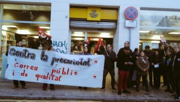 CGT Correus Barcelona: «La vaga serà de 12 a 15h, indefinida, des del 2 de gener»