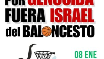 Más de 250 organizaciones de la Comunidad de Madrid reclaman la suspensión del partido entre el Real Madrid y el Maccabi Tel Aviv