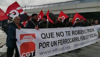 El SFF-CGT convocará huelgas los días 9, 10 y 11 de febrero en todo el sector ferroviario