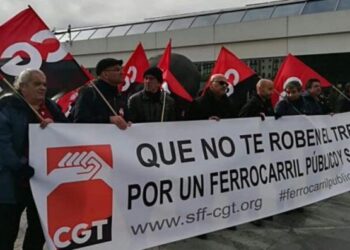 El SFF-CGT convocará huelgas los días 9, 10 y 11 de febrero en todo el sector ferroviario