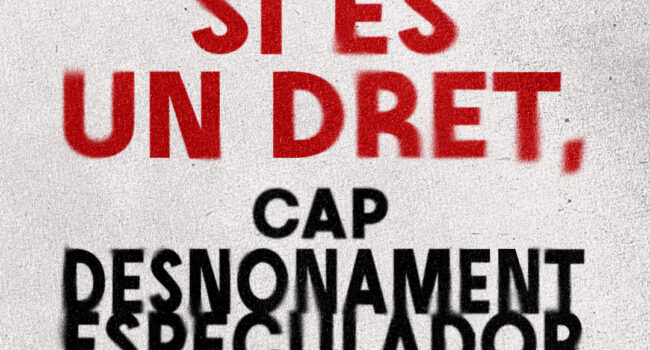 Mobilitzacions a 10 ciutats contra la caiguda de la moratòria de desnonaments