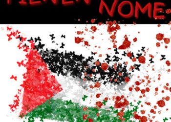 Acto: Lectura de nombres de niños/as gazatíes. Mieres (Asturias), el 6 de enero