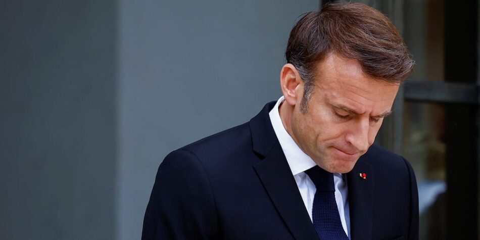 La popularidad de Macron toca fondo en Francia