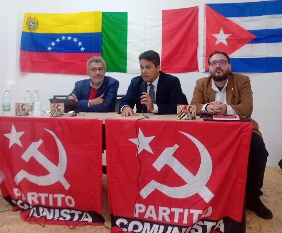 Rinden homenaje en Italia al líder revolucionario cubano Fidel Castro