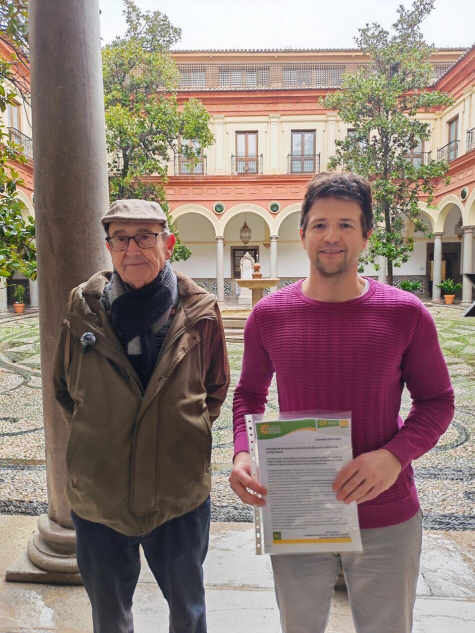 Exigen la reapertura inmediata del Centro de Educación Ambiental de Granada y proponen un plan de choque contra el ruido y la contaminación