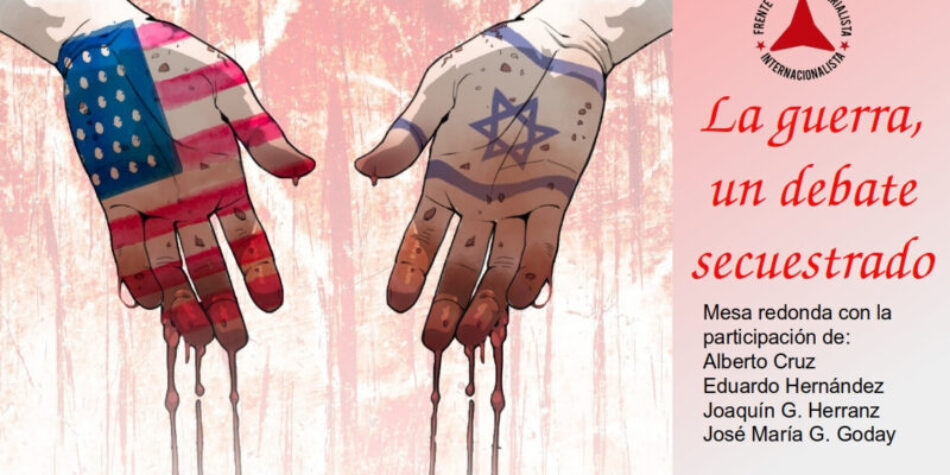 «La guerra, un debate secuestrado»: Acto del FAI en Madrid
